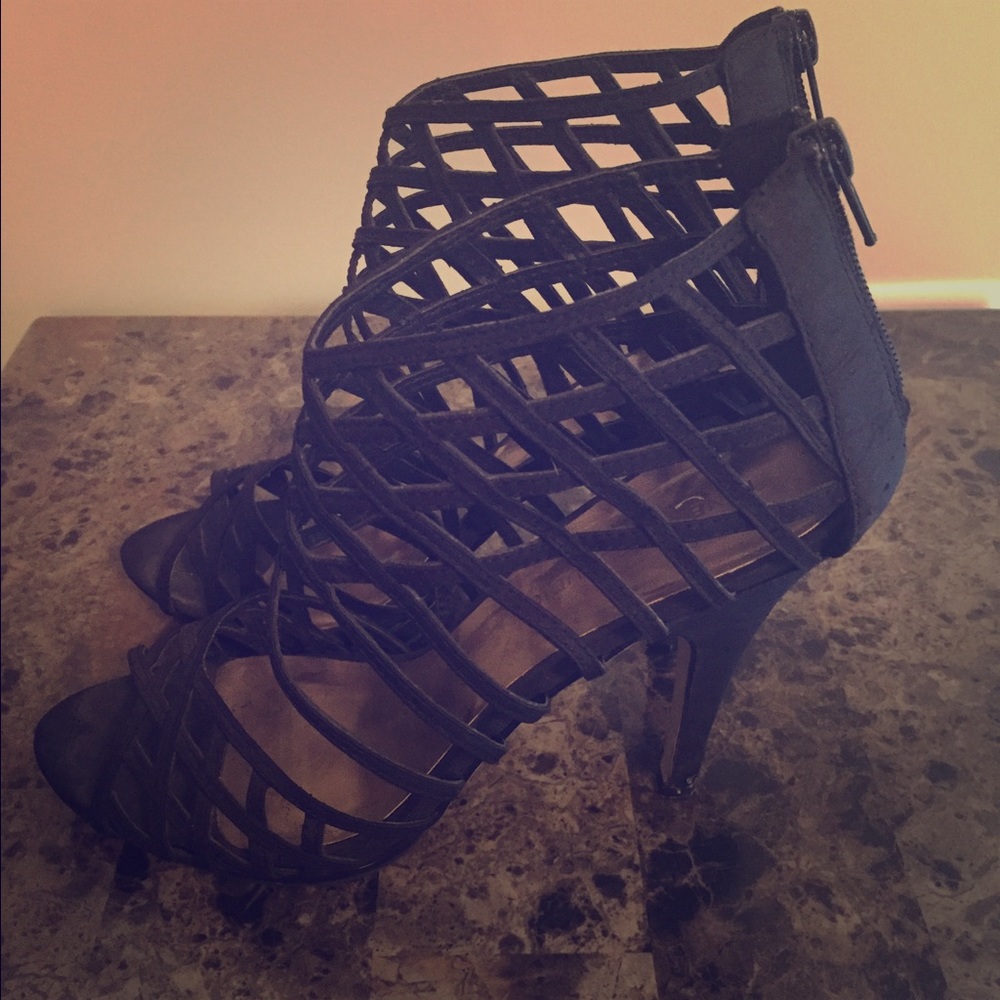 Nine West Strappy Stilettos