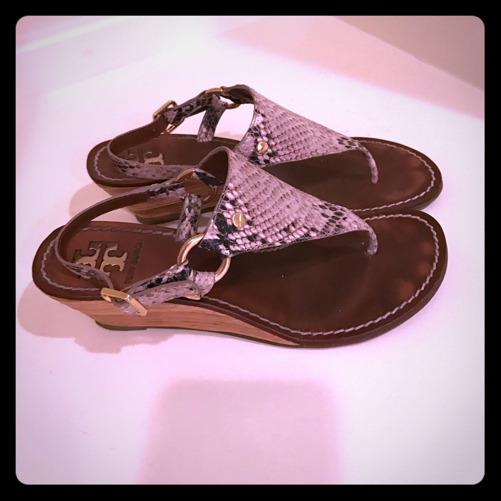 Tory burch sling back sandal