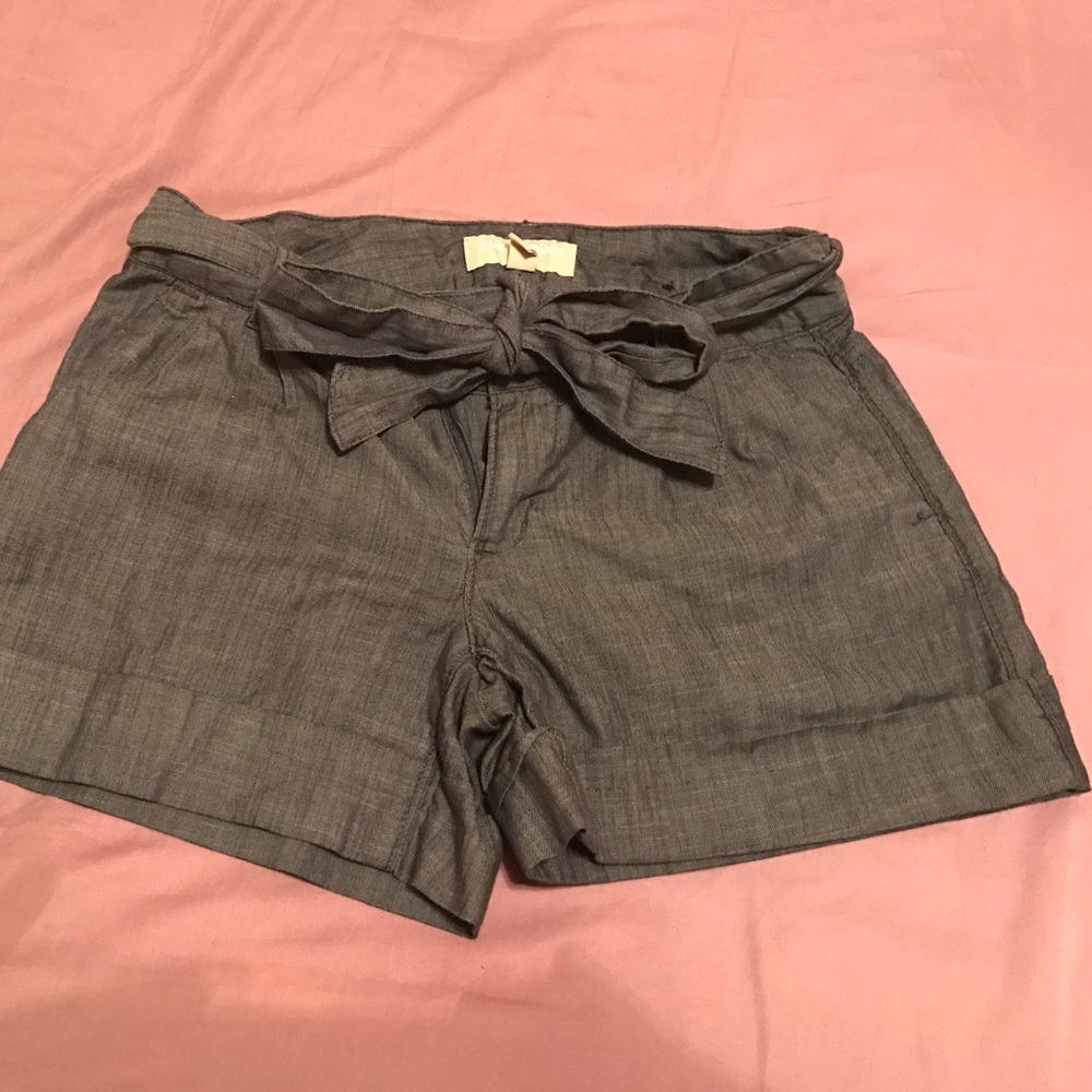 Shorts with tie belt~Banana Republic