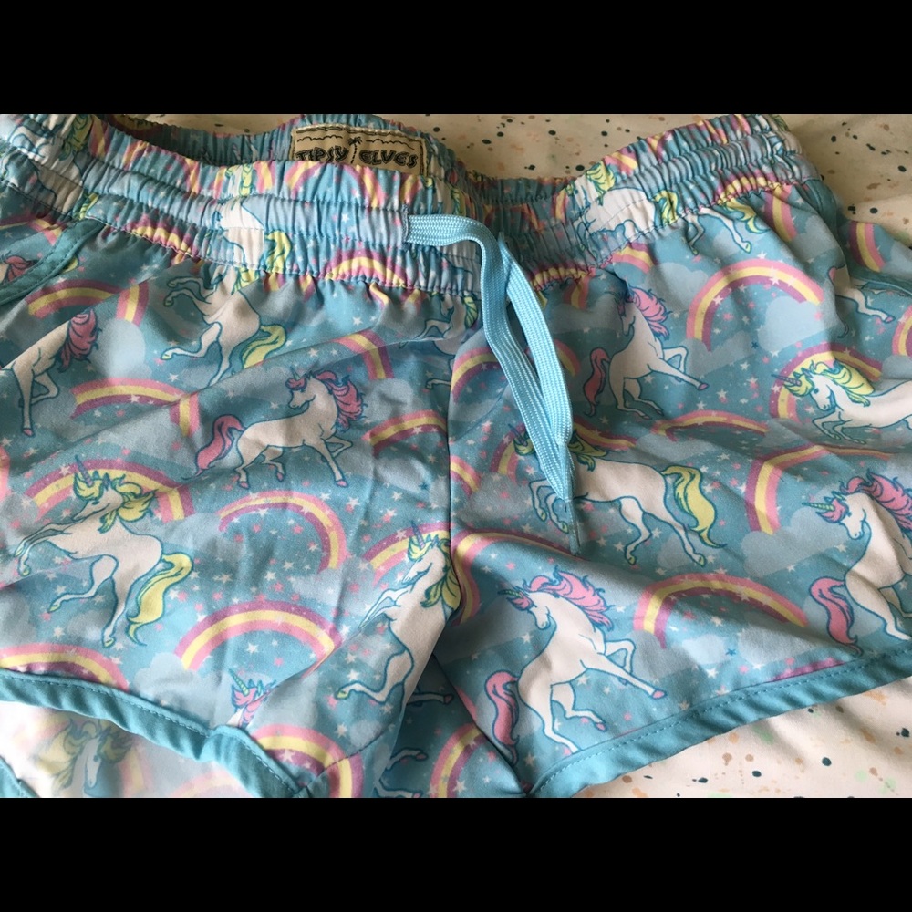 TIPSY ELVES UNICORN SWIM SHORTS 🦄✨