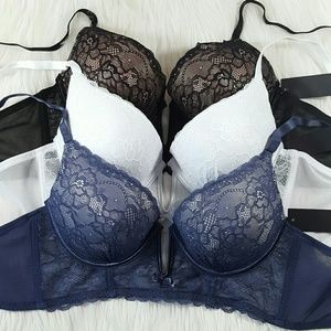 Sexy V Cut Push Up Bra Bundle