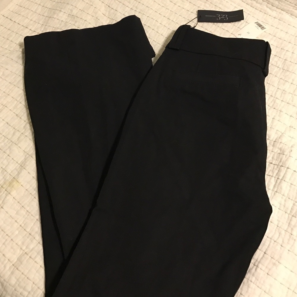 NWT Banana Republic black trousers size 12