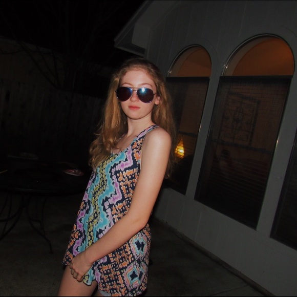 Multicolored Altard State Tank - Picture 2 of 4