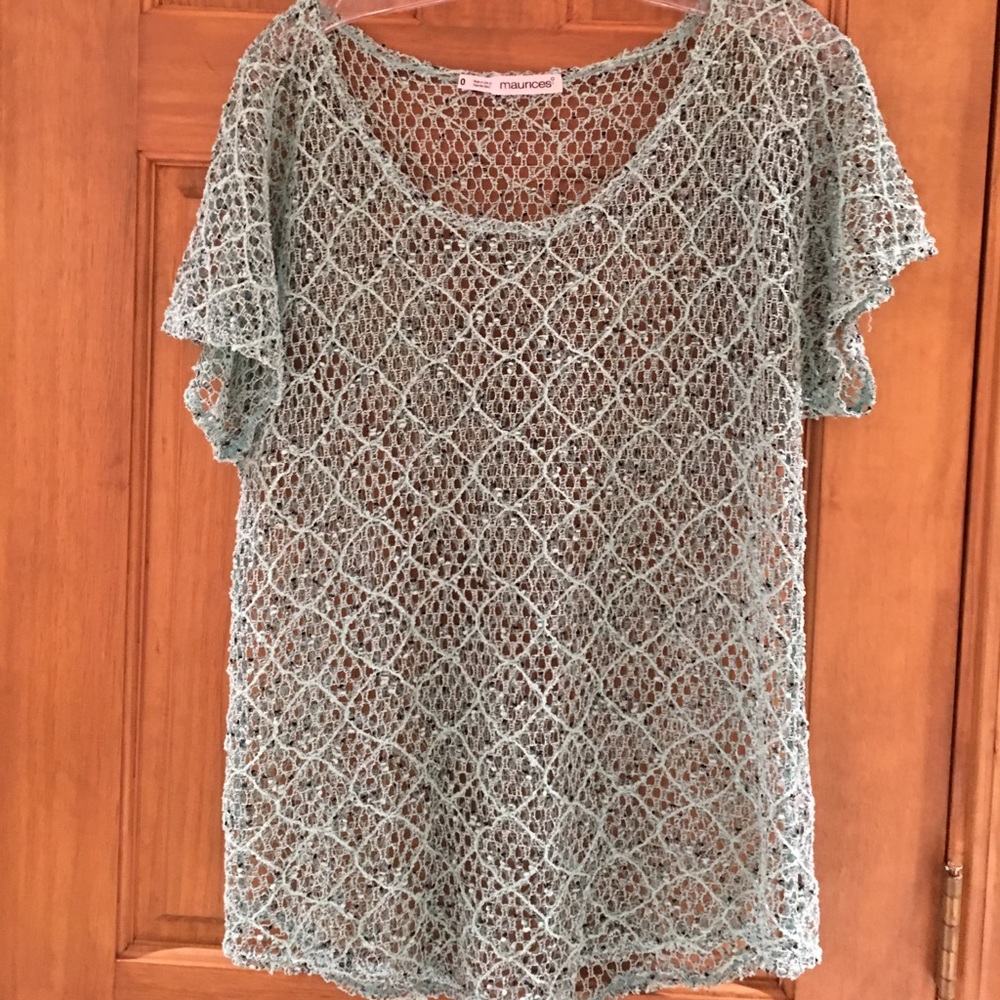 Mint Mesh Shirt
