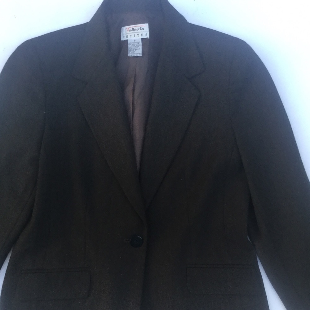 💋 -Talbots" Petite Jacket💋 - Picture 3 of 4