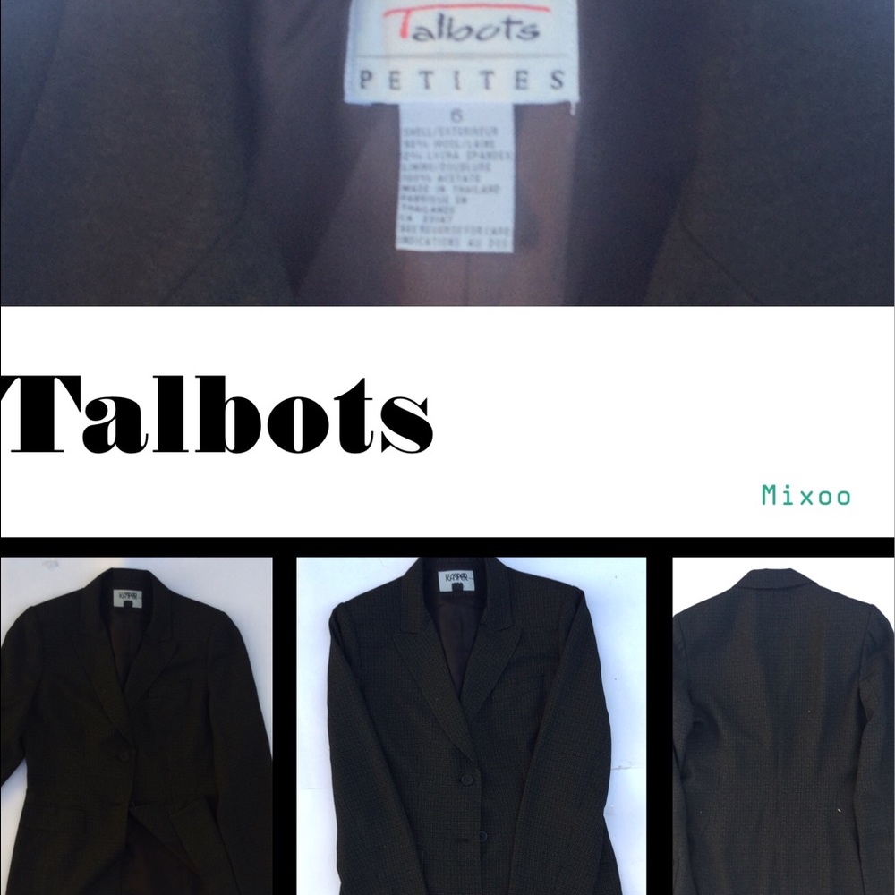 💋 -Talbots" Petite Jacket💋 - Picture 2 of 4