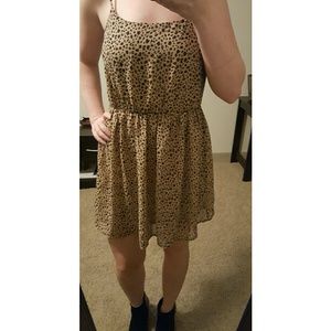 Flowy Cheetah Print Dress