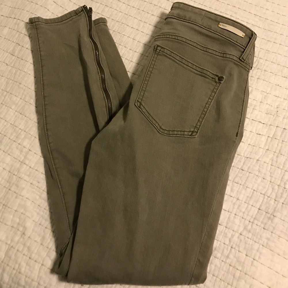 Anthropologie Pilcro serif size 29 moss green