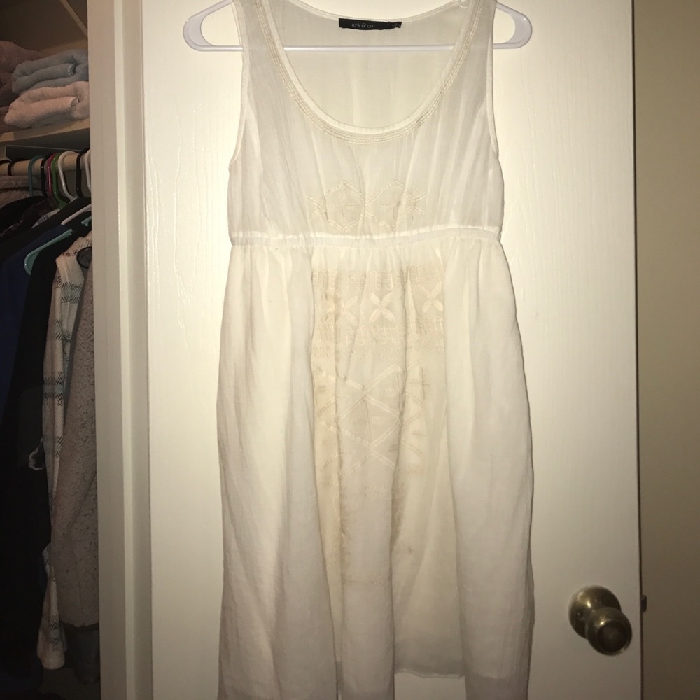 White dress