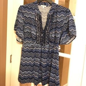 Plus size 3X women's shirt.  Great colors & fabric