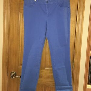 Loft Crop Modern Straight Jegging