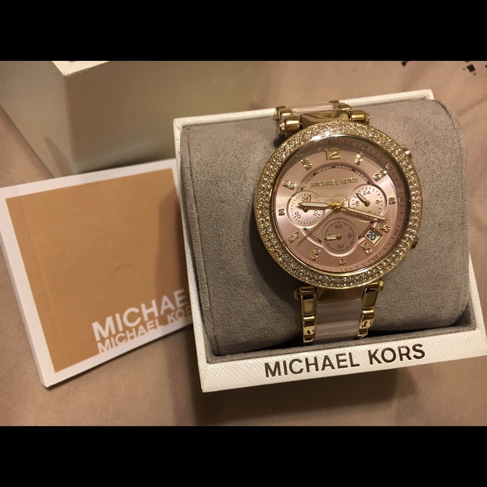 Michael Kors Rose Gold Watch