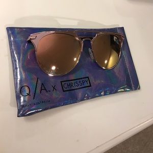 Quay Australia rose gold shades
