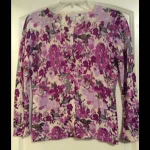 Anthropologie Garnet Hill Merino wool Cardigan XS Anthropologie Garnet Hill Merino wool Cardigan XS