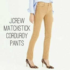 J Crew Toothpick Cord in light brown/tan!