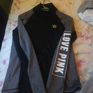 Victoria secret workout half zip up