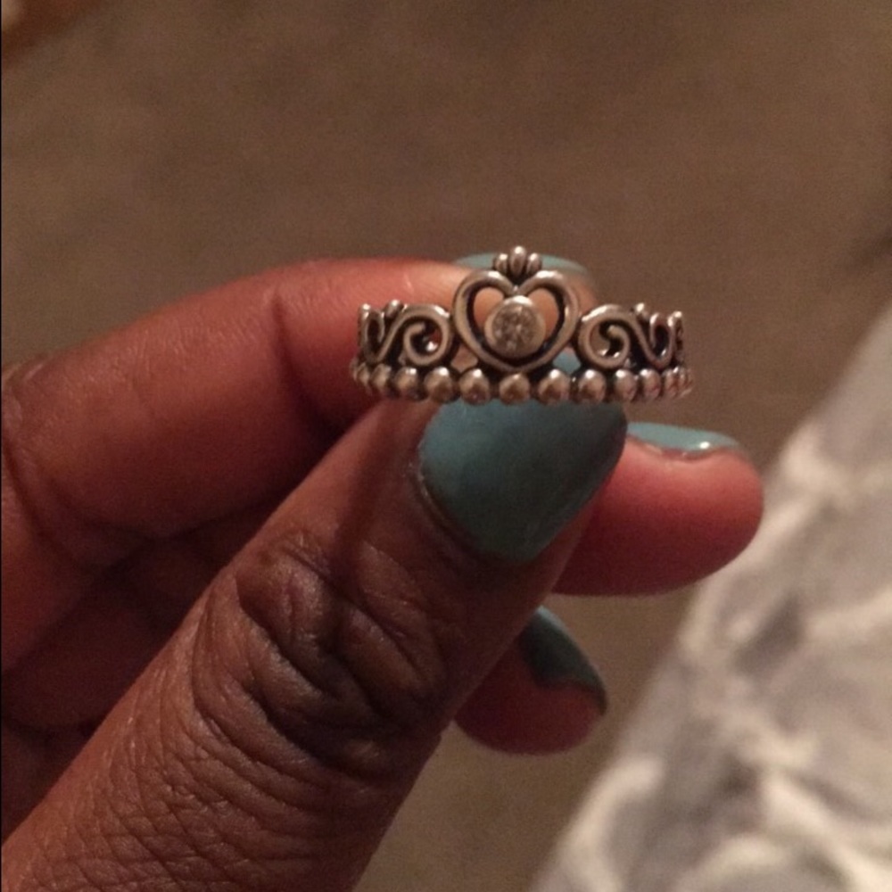 Pandora "Princess" Ring SIZE 7.5