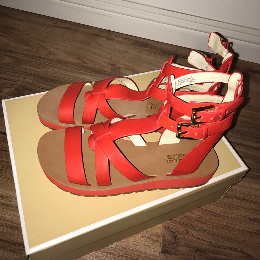 Michael Kors Judie gladiator Sandal.