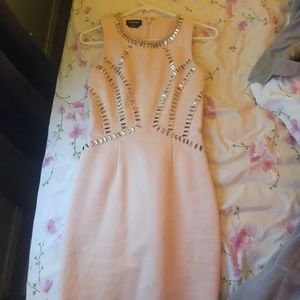 Bebe light pink dress