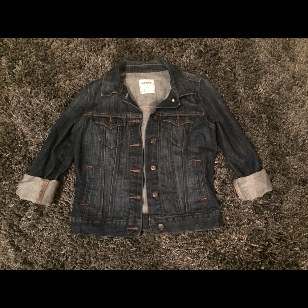 Dark Denim Jean Jacket