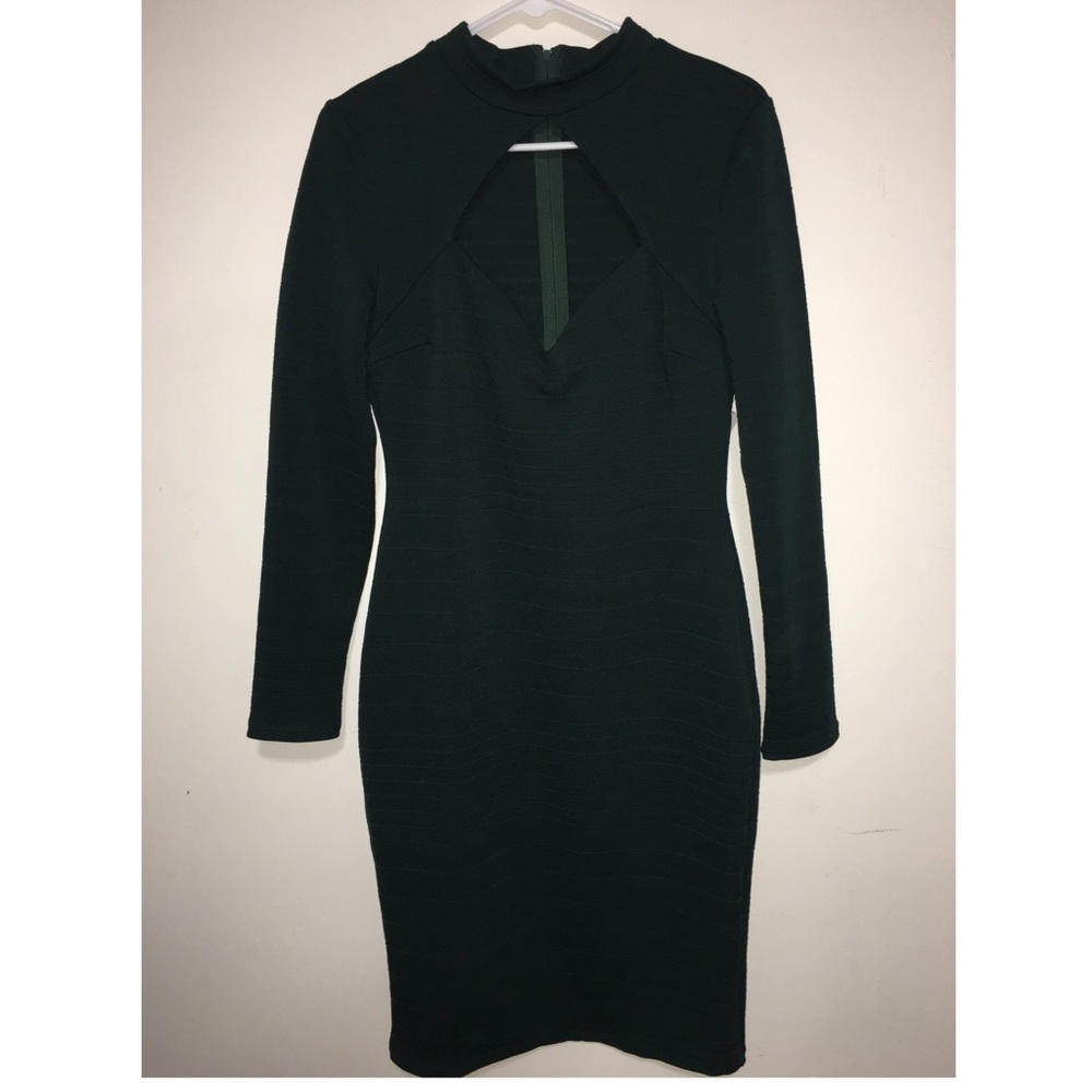 Charlotte Russe Green Bodycon Dress NWTS!!