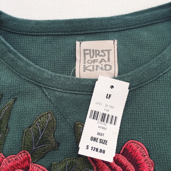 SOLD Furst of a Kind LF Rose Embroidered Thermal - Picture 3 of 5