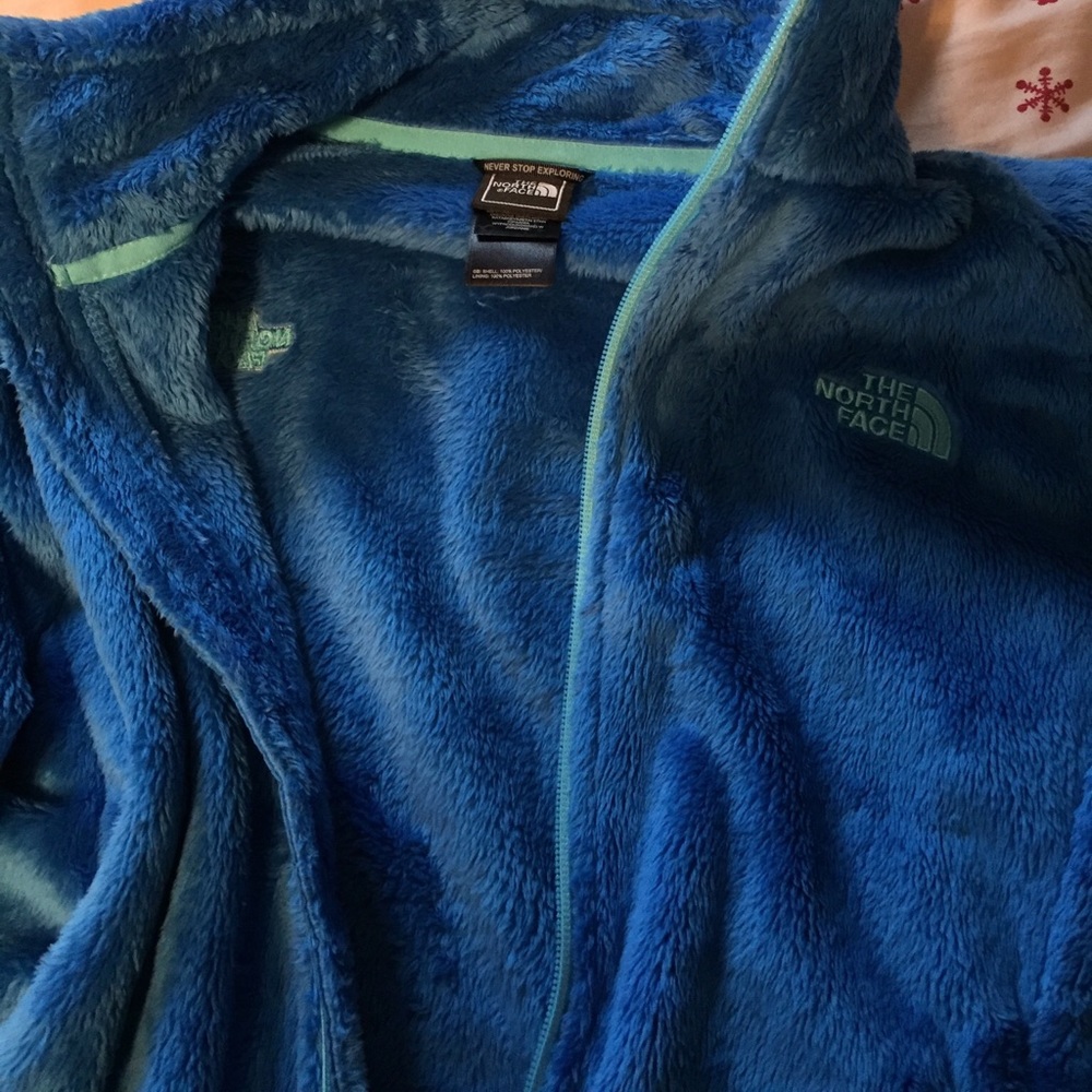 Blue North Face fleece