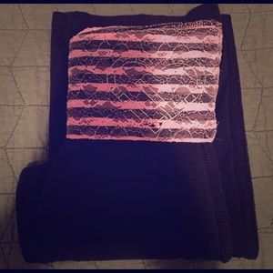 Aéropostal Live Love Dream Lace yoga pants