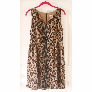 LOFT Leopard print dress