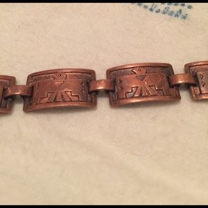 Vintage copper bracelet