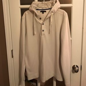Men's XL Banana Republic lightweight hooded shirt