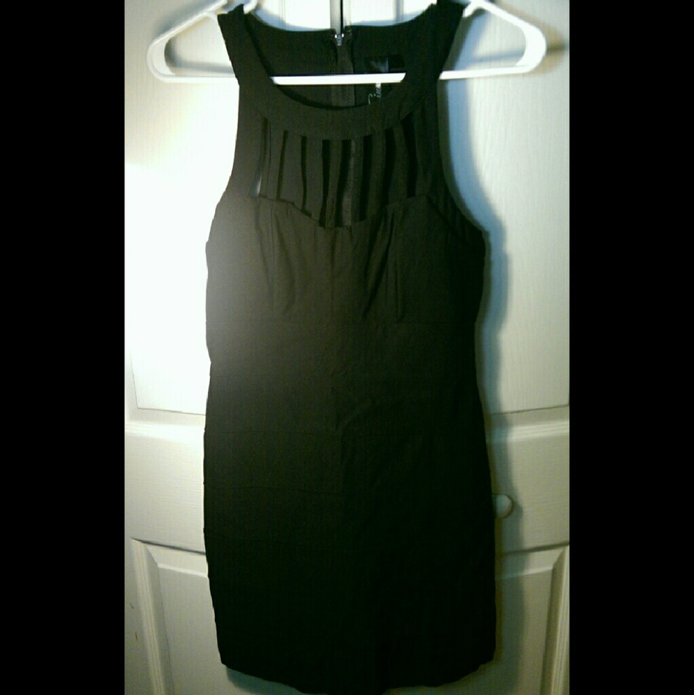All black dress