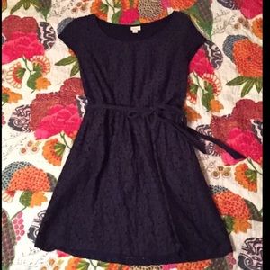 Merona Navy Lace Dress Merona Navy Lace Dress