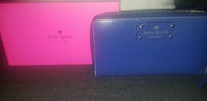 SALE! Kate Spade Royal Blue wallet