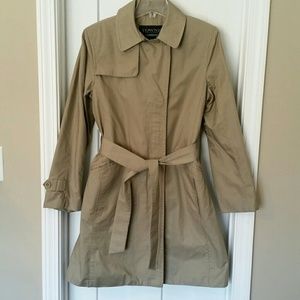 Towne Collection (by London Fog) women's tan coat