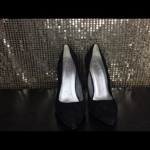 Black Pointy Heels SZ 12