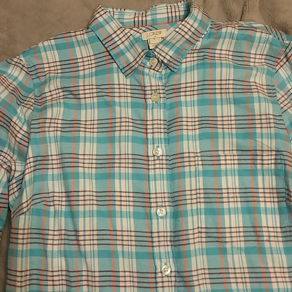 Jcrew flannel plaid button down shirt - Picture 5 of 6