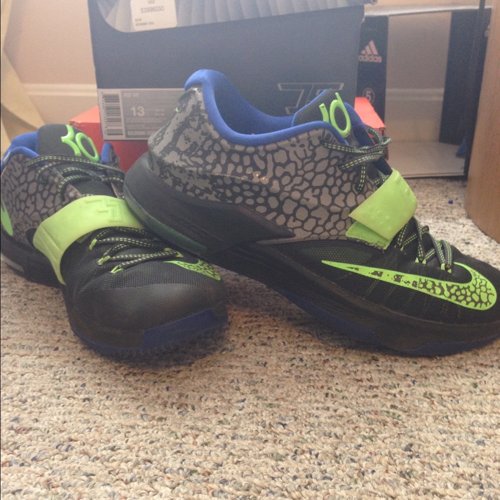 Men's Nike KD 8 electric eel - size 13