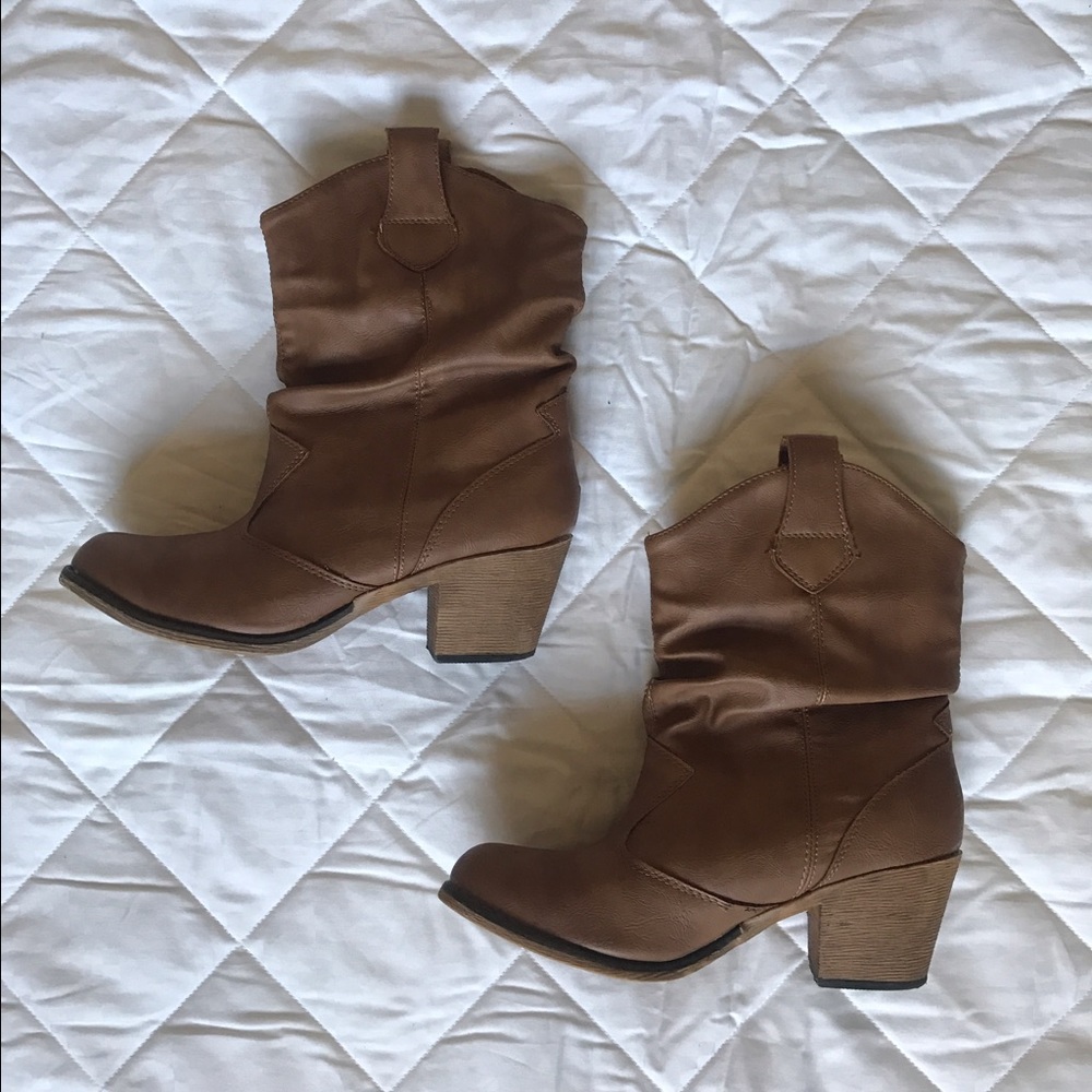Brown boots
