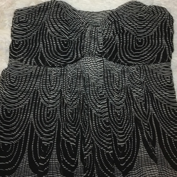 Express Strapless Mini dress - Picture 2 of 4