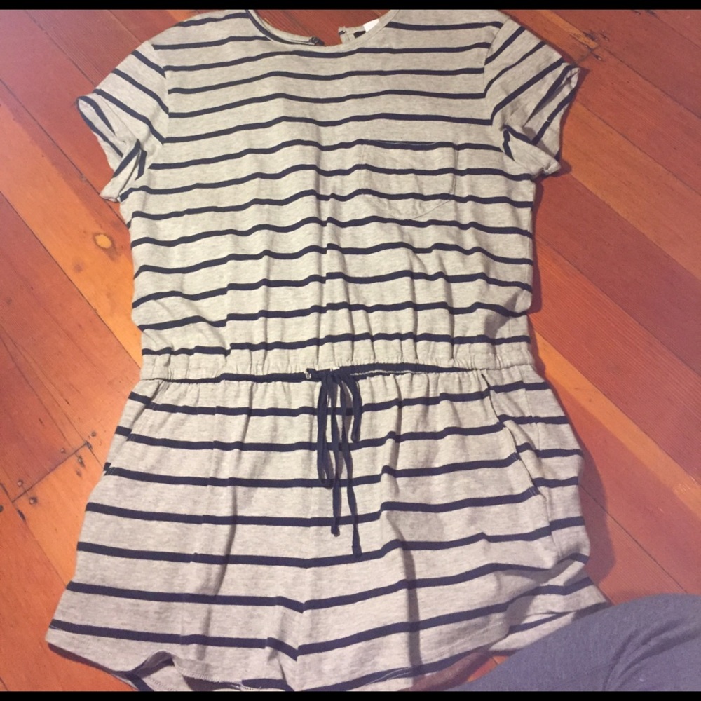 Striped romper urban outfitters