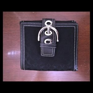 Black Coach wallet