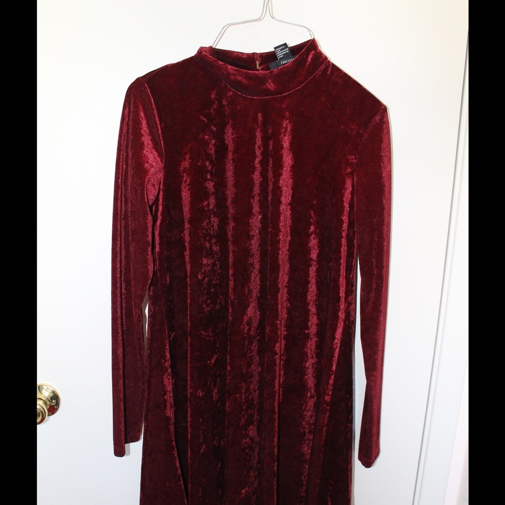 Red Velvet Dress