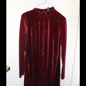 Red Velvet Dress