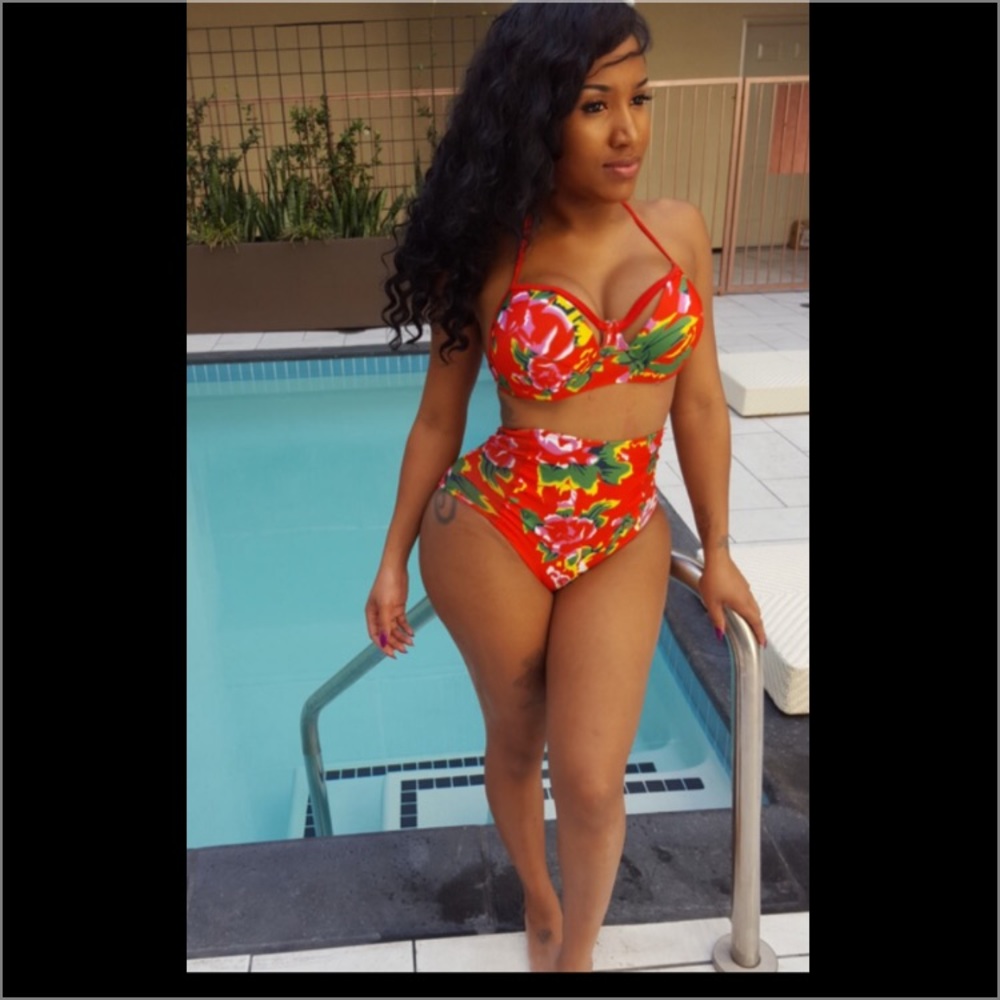 High waisted two piece