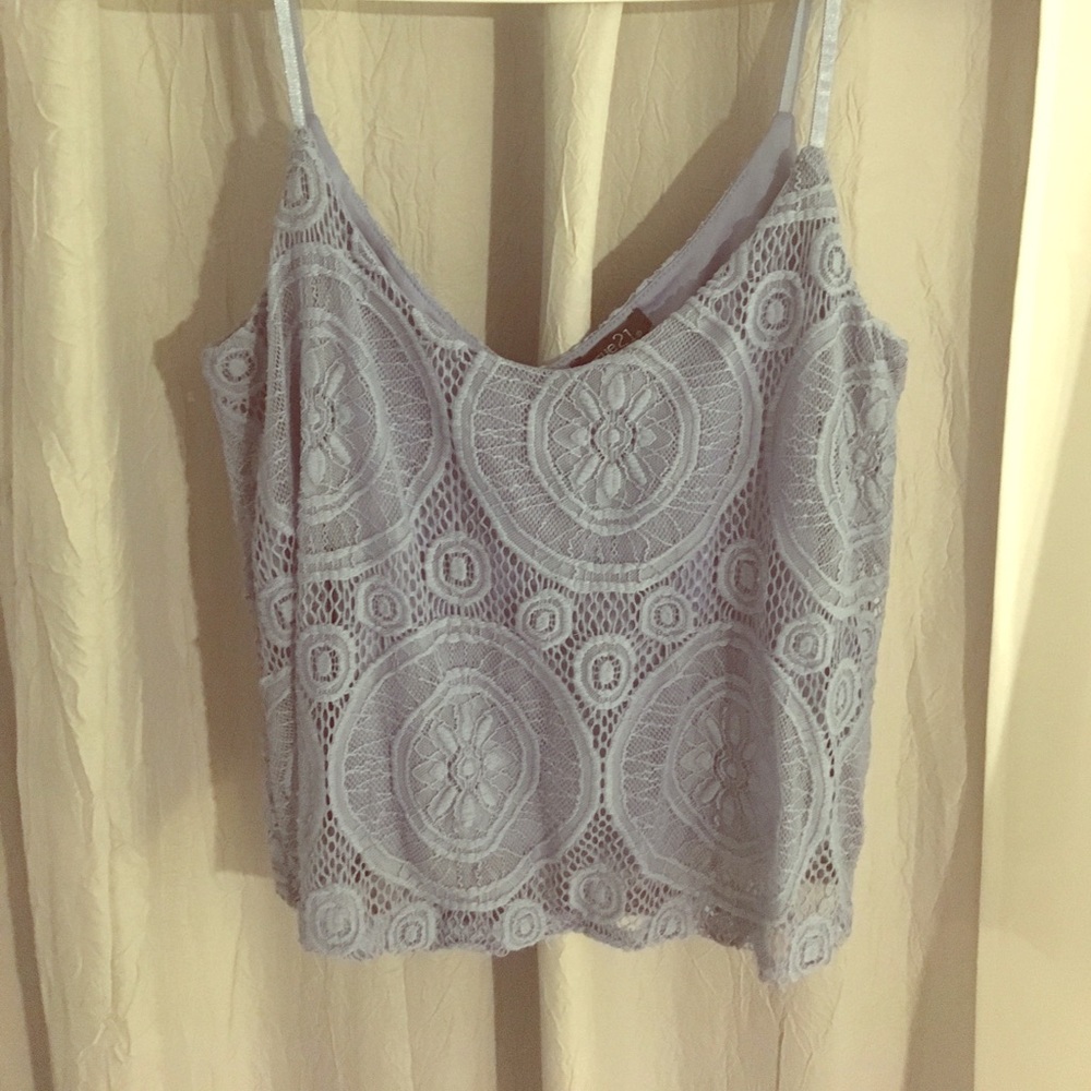 patterned tank top 🌸