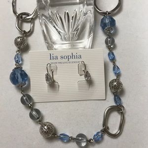 🌸 Airess Long Necklace and Briolette Earrings!!