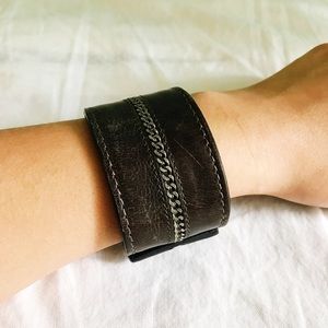Leather Cuff Bracelet