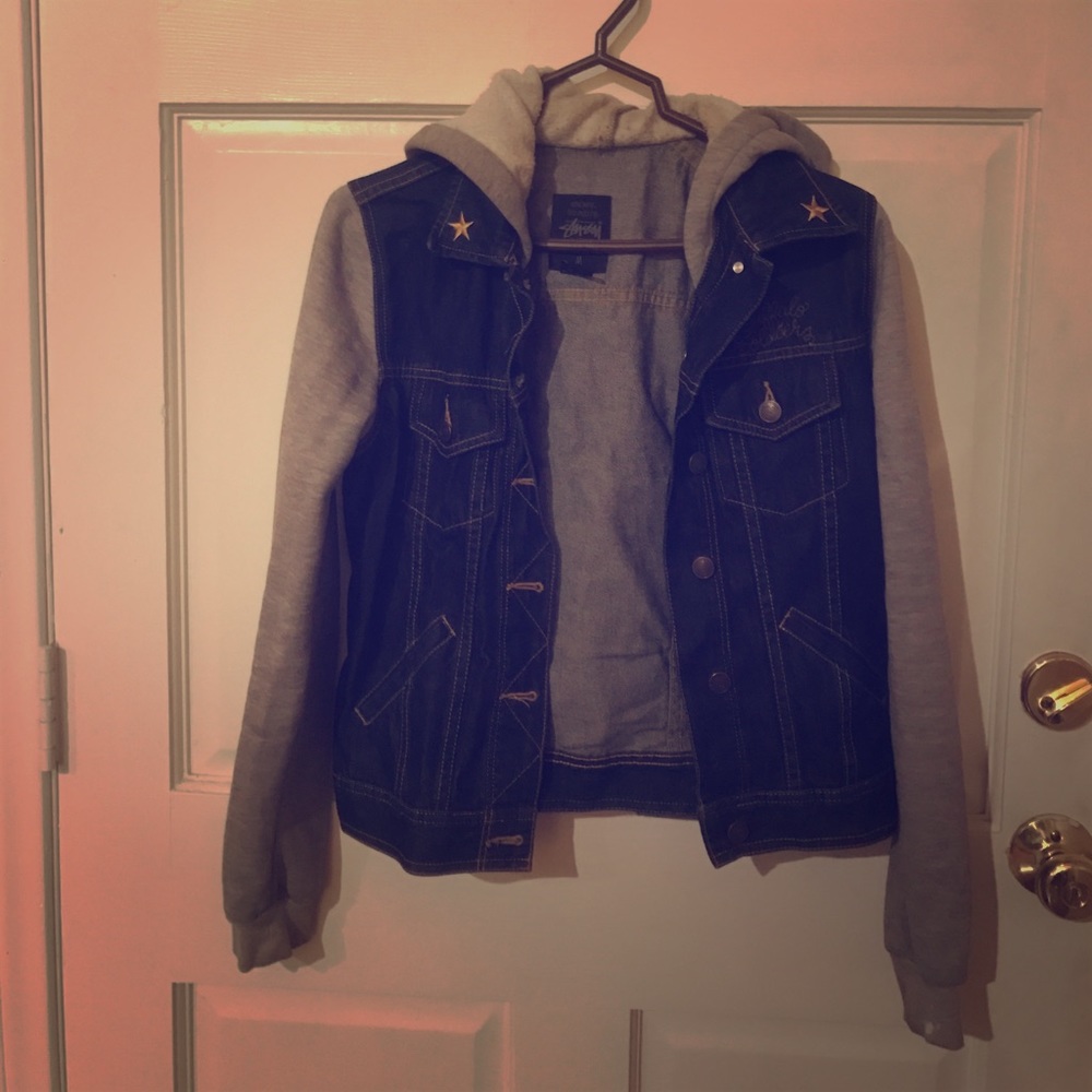 Stussy Denim Jacket Size Medium