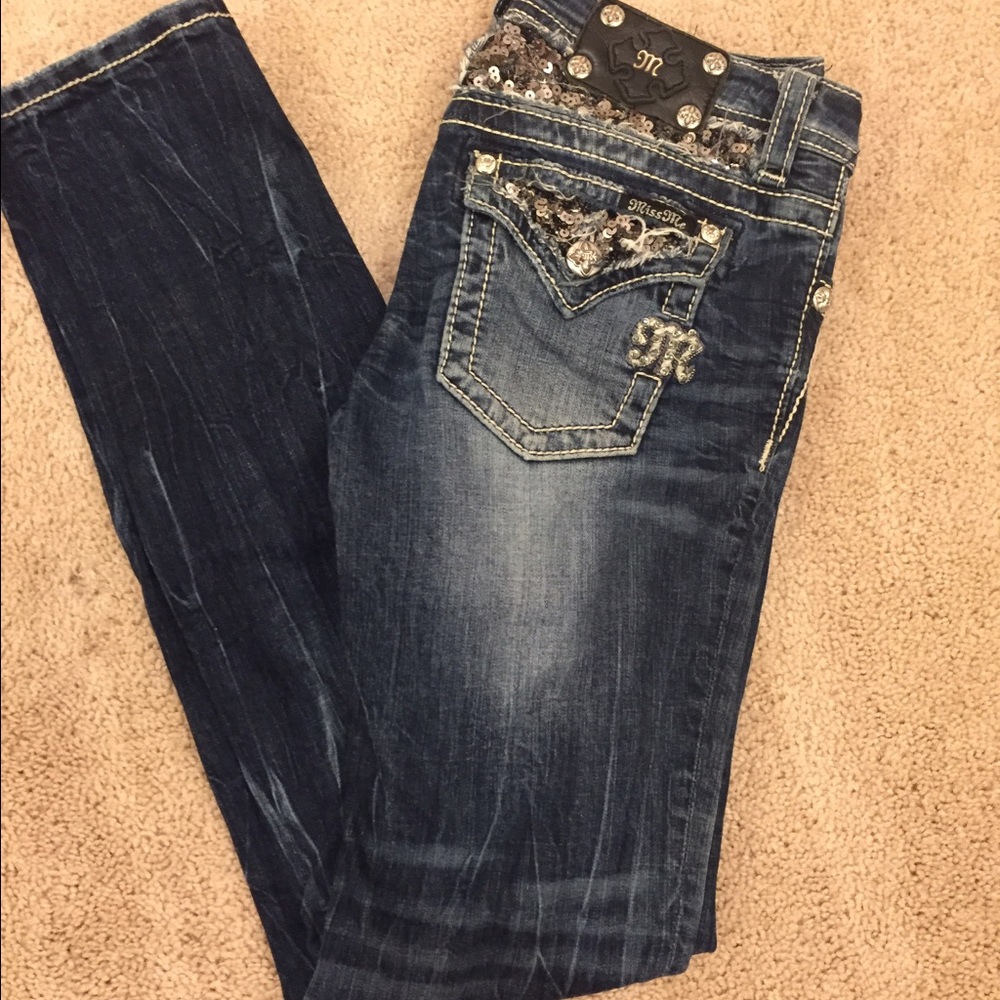 Miss Me Skinny Jean Child Size 16